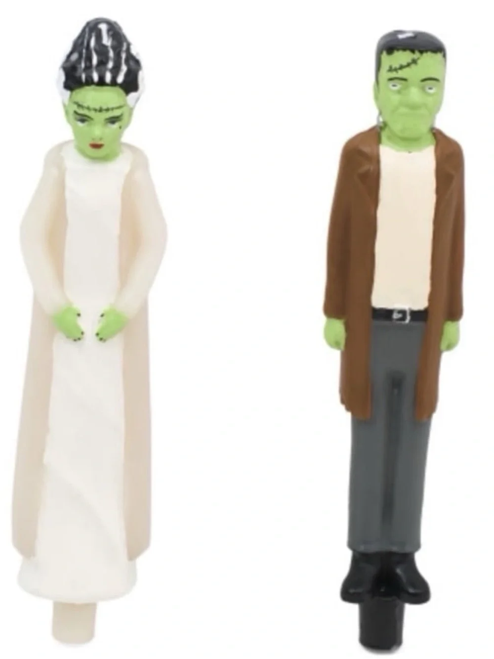 Martha Stewart NIB Frankenstein & Bride Taper Candles